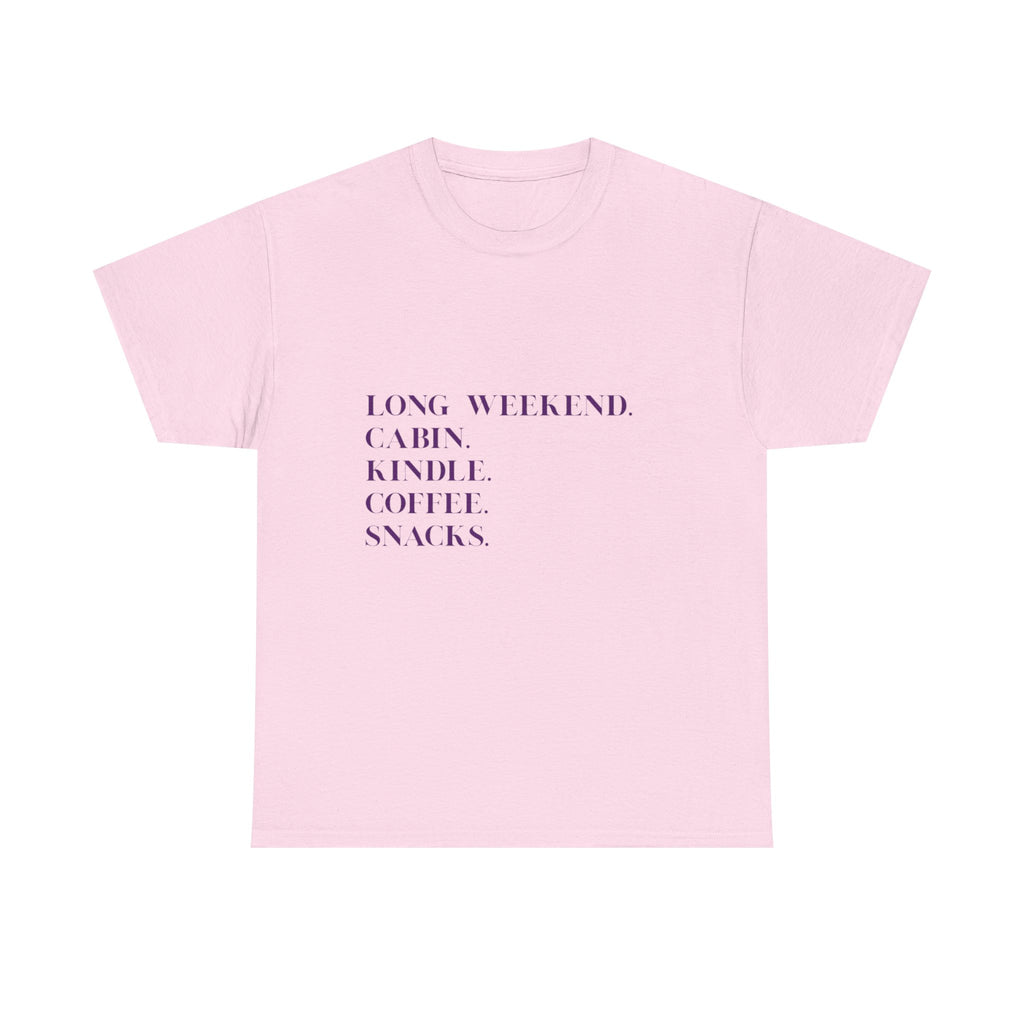 Long Weekend Cabin T-Shirt