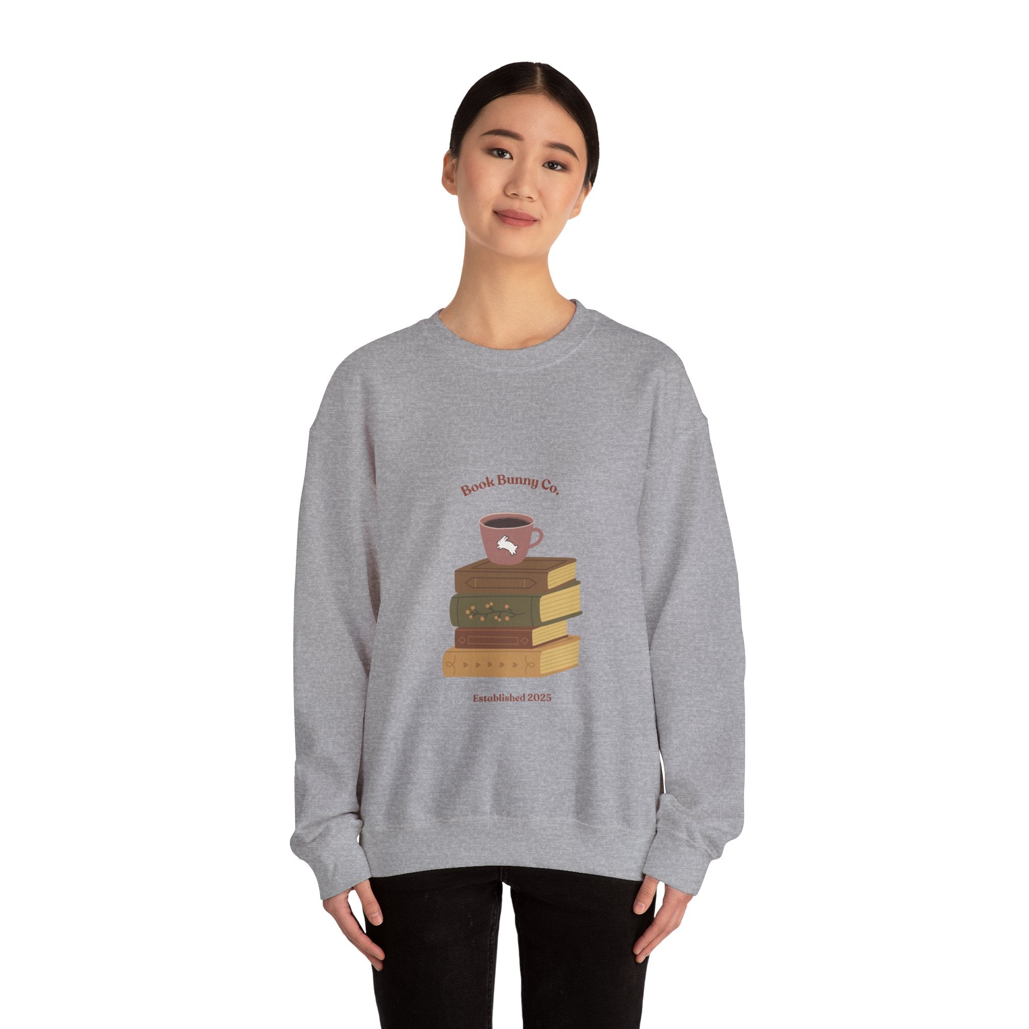Cozy Book Lover's Sweatshirt | Perfect for Reading Days, Winter Warmth, Gifts for Bibliophiles, Coffee Lovers, Homebody Style