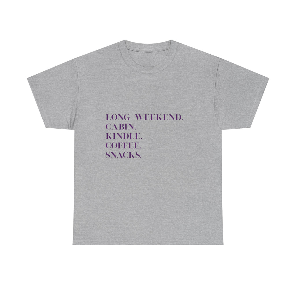 Long Weekend Cabin T-Shirt