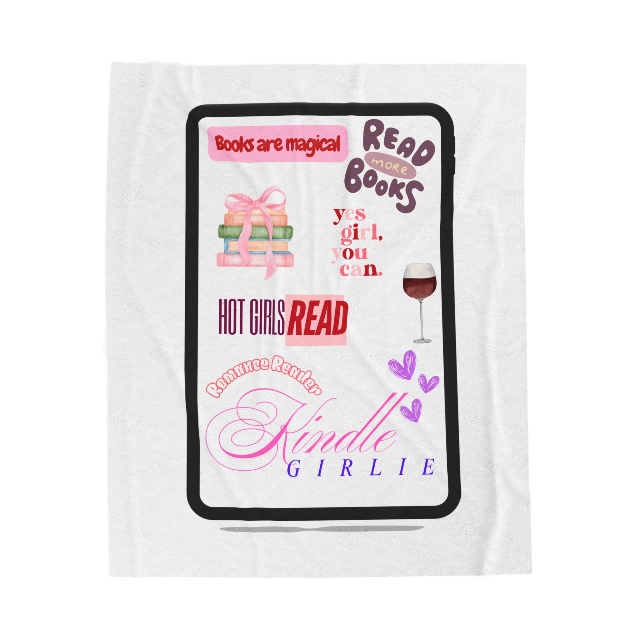 Cozy Reading Blanket - Magical Book Lovers Plush Throw, Perfect Gift for Bookworms, Home Decor, Reading Nook Essential, Perfect for [...]