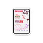 Literary-Themed Die-Cut Magnets, Cute Book Lover Gifts, Quirky Refrigerator Decor, Reader Motivational Magnet, Gift for Bookworms