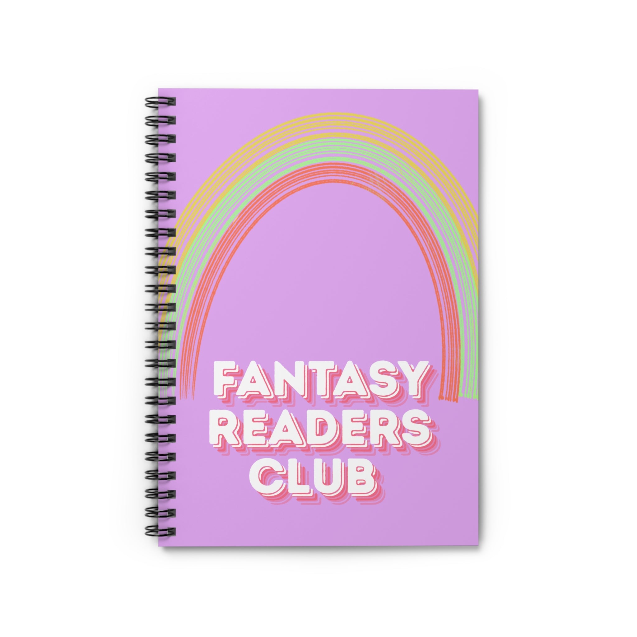 Fantasy Readers Club Spiral Notebook