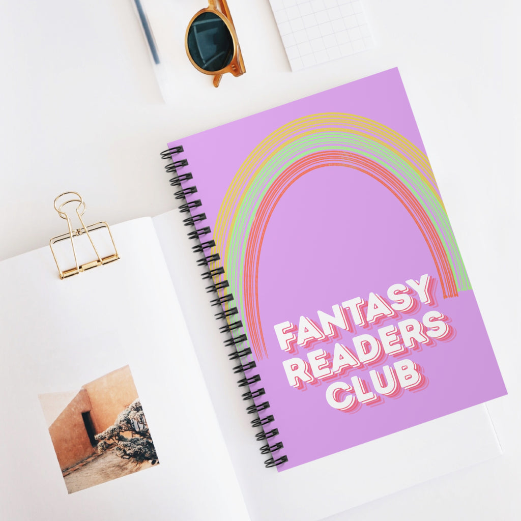 Fantasy Readers Club Spiral Notebook