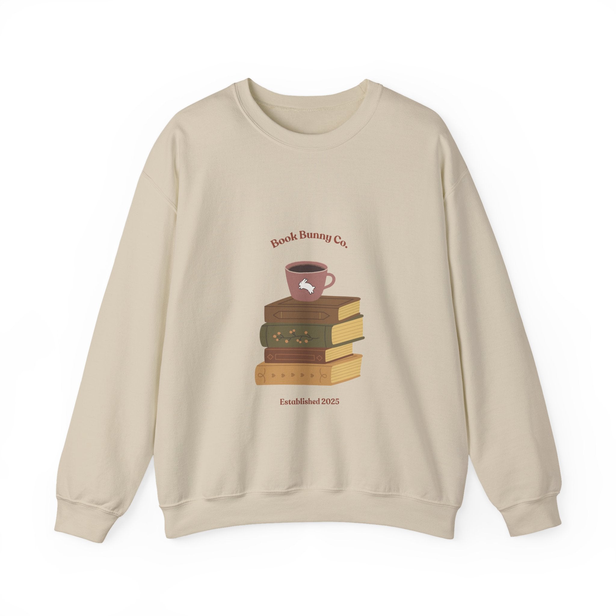 Cozy Book Lover's Sweatshirt | Perfect for Reading Days, Winter Warmth, Gifts for Bibliophiles, Coffee Lovers, Homebody Style