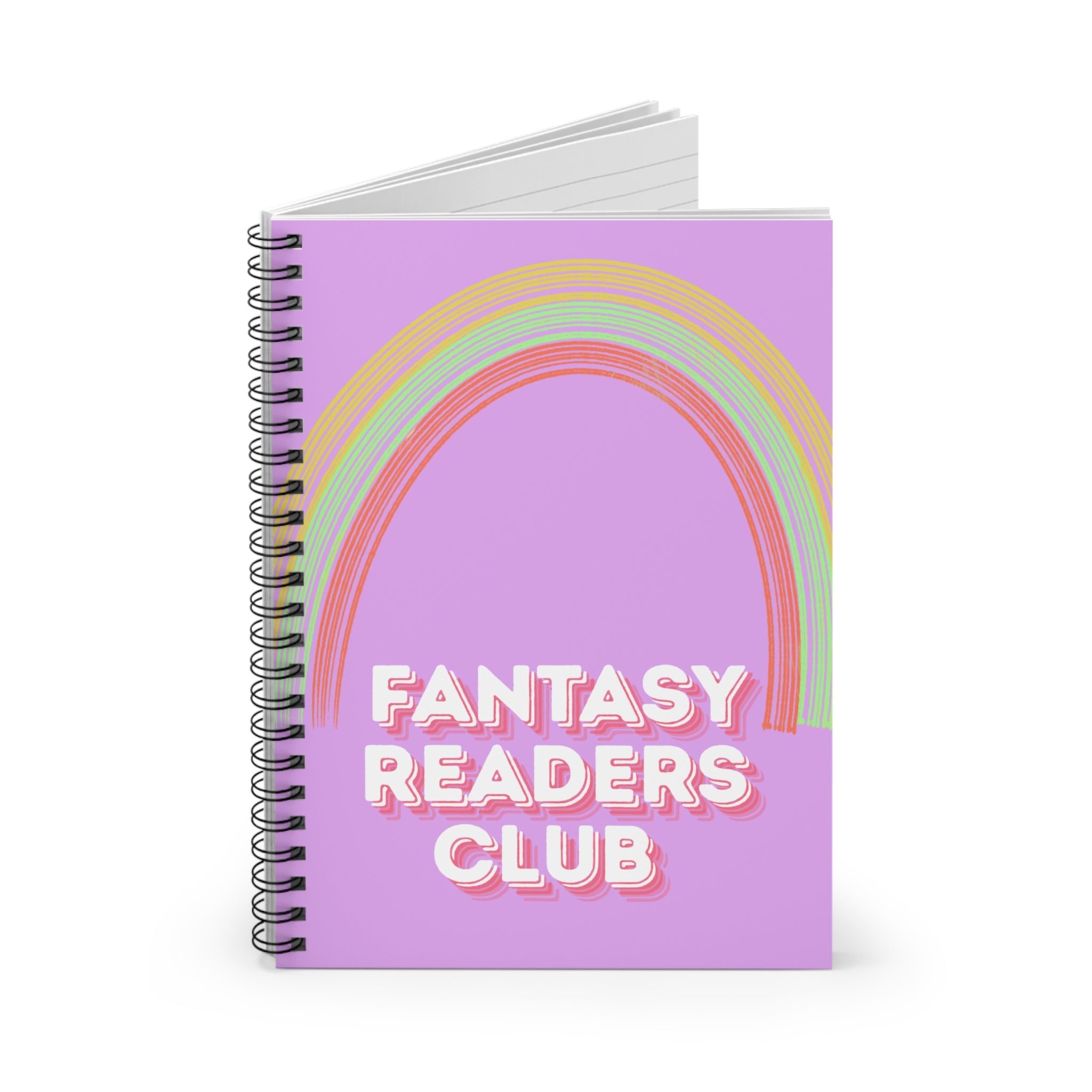 Fantasy Readers Club Spiral Notebook