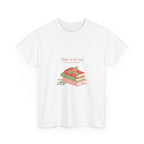 Book Lover Unisex Heavy Cotton Tee, Perfect Gift for Readers, Cute Literary Shirt, Cozy Apparel, Book Club Merchandise